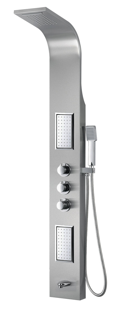 ST8006 SHOWER PANEL SATIN NICKEL
