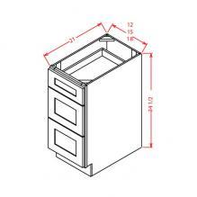 Torrance Dove - Vanity Drawer Bases