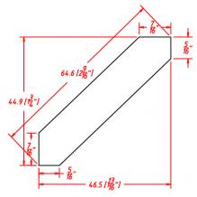 White Shaker - Crown Moulding-ACM8