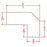 White Shaker - Light Rail Moulding-ALRM