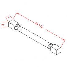 Shaker Dove - Decorative Legs-CLDL