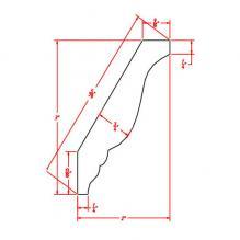 Torrance White - Crown Moulding-DCM