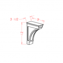 Casselberry Saddle - Corbels-MCB