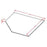 Casselberry Saddle - Sink Bases-Diagonal Sink Floor CS-SBF4242