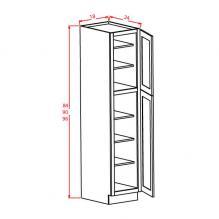 Shaker Dove - Utility Cabinets-2 Doors