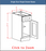 Shaker Cinder - Single Door Single Drawer Bases