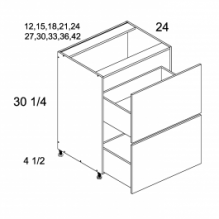 Two Drawer Bases