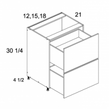 Two Drawer Vanity Base