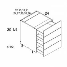 Four Drawer Bases