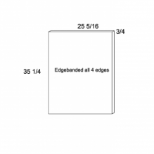 Panel - Base Panels, PGW-BEP2535