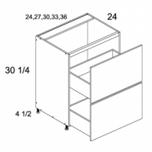 Two Drawer Range Base