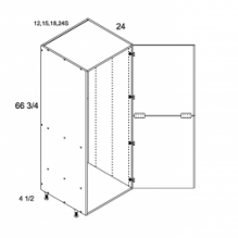 Tall Open Utility with Two Door