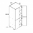 Tall with Full Height Four Door Utility, TDW-TB2472FH, TDW-TB3072FH