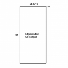 Panel - Tall Panels, PGW-TEP3096