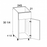 Vanity Sink Base False Front Single Door, TWP-VSB24S