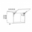 15 1/8" H by 24"D Flip up Wall Cabinets, TWP-WFD361524