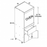 Tall One Oven with One Drawer Two Door Utility, TWP-TOSB3072