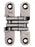 RICHELIEU 2-3/8" X 1/2" FULL MORTISE CONCEALED HINGE- STAIN NICKEL,2 HINGES