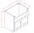 Torrance White - Farm Sink Bases TW-FSB36