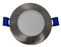 4'' BRUSHED NICKEL TRIM LED POT LIGHT (3 LIGHT COLOUR OPTIONS: 3000K, 4000K AND 5000K) WITH JUNCTION BOX