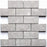 Bazalt Grey Tru-Stone Mosaic Porcelain Tile (2"x4") $5.56 /sq.ft