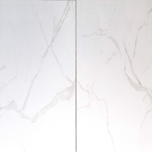 24x24 Gray White Calacutta Polished Floor & Wall Porcelain Tile $3.35 /sq.ft