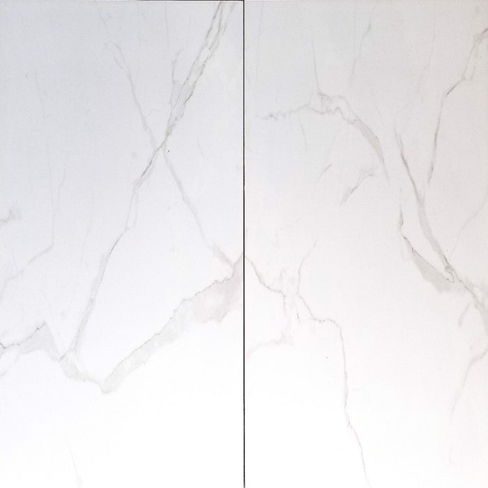 24x24 Gray White Calacutta Polished Floor & Wall Porcelain Tile $3.35 /sq.ft