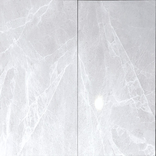 24x24 Gray White Eclipse Light TaupePolished Floor & Wall Porcelain Tile $3.35 /sq.ft