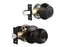 ENTRY COMBO LOCK SET OIL RUBBED BRONZE