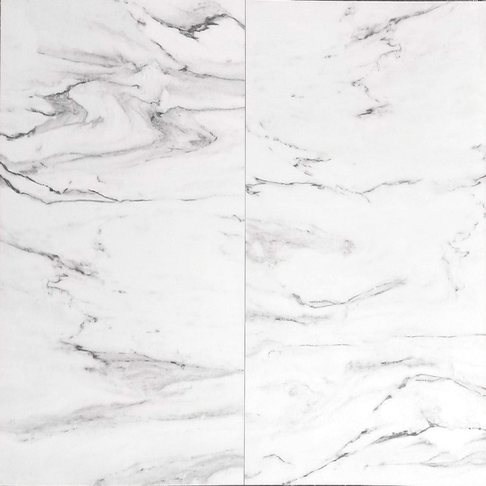 24x24 Gray White Fusion Polished Floor & Wall Porcelain Tile $3.35 /sq.ft