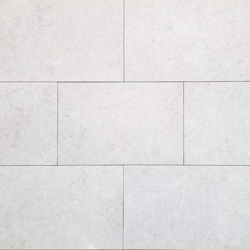 12x24 White Iceberg Polished Floor & Wall Porcelain Tile $3.35 /sq.ft
