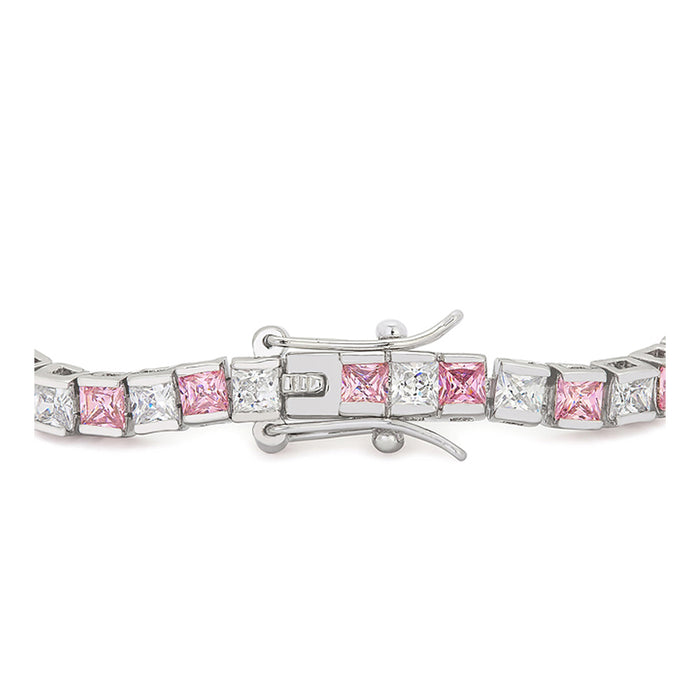 J Goodin Contemporary Fashion Style Valentine Cubic Zirconia Tennis Bracelet For Women
