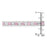J Goodin Contemporary Fashion Style Valentine Cubic Zirconia Tennis Bracelet For Women