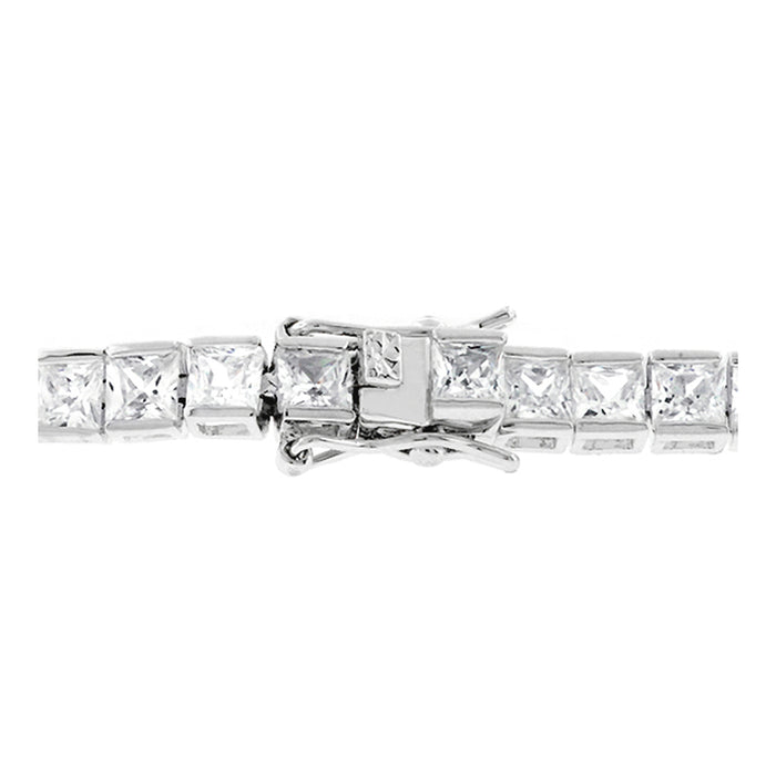 J Goodin Contemporary Fashion Style Clear Cubic Zirconia Tennis Bracelet For Women
