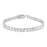 J Goodin Contemporary Fashion Style Clear Cubic Zirconia Tennis Bracelet For Women