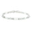J Goodin Contemporary Fashion Style Elegant Triplet Cubic Zirconia Bracelet For Women