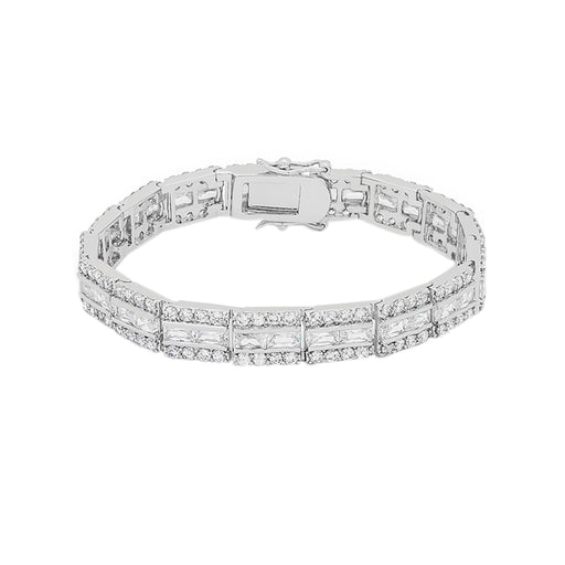 J Goodin Contemporary Fashion Style Balboa Cubic Zirconia Bracelet For Women