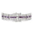 J Goodin Contemporary Fashion Style Balboa Purple Cubic Zirconia Bracelet For Women