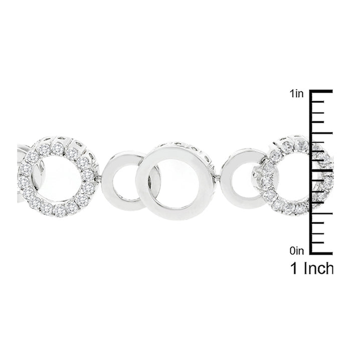 J Goodin Contemporary Fashion Style Circle Bijoux 8 Inch Bracelet For Women