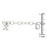 J Goodin Contemporary Fashion Style Silvertone Finish Xoxo Bracelet For Women