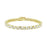 J Goodin Anniversary Wedding Style Cubic Zirconia Goldtone Finish Remembrance Bracelet For Women