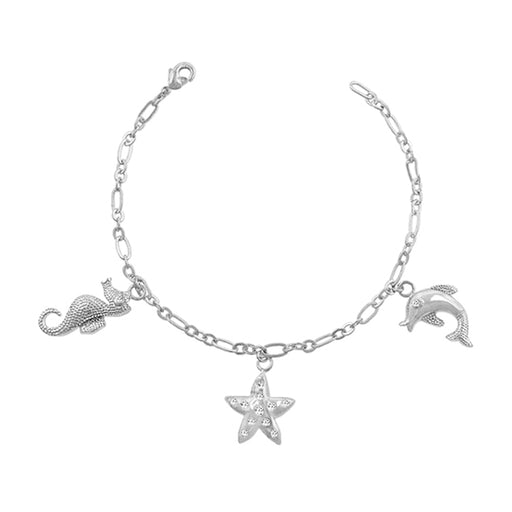 J Goodin Contemporary Style Seashore Charm Bracelet For Women