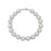 J Goodin Silvertone finish Anniversary Bridal Wedding Style Elegant Halo Edition Classic Bracelet