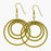 Golden Illusion Earrings