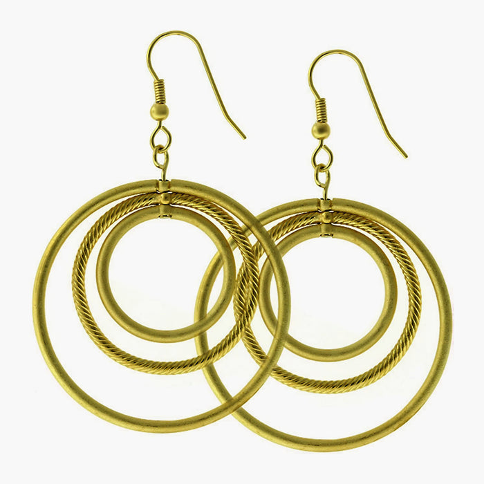 Golden Illusion Earrings