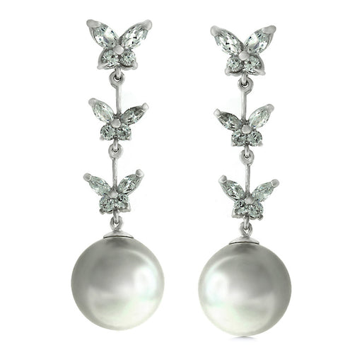 Butterfly Pearl Dangle