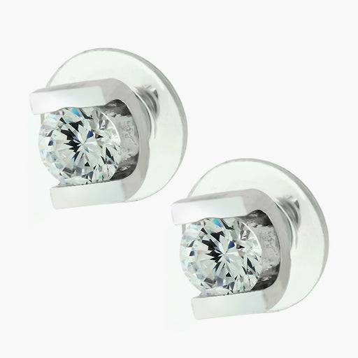 Brilliant Set Cubic Zirconia Earrings