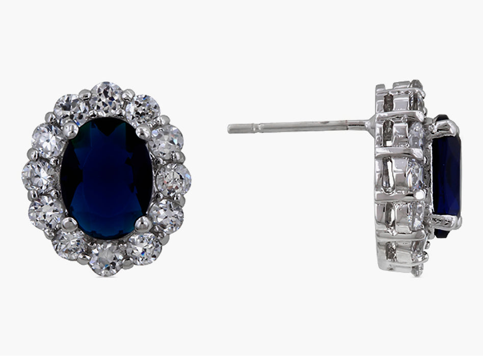 Royal Wedding Sapphire Earrings