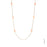 36 Inch Beaded Station Necklace