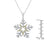 Pave Snowflake Pendant